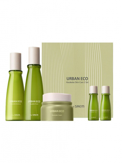 СМ Harakeke VEGAN Набор (тонер, эмульсия, крем) Urban Eco Harakeke Skin Care 3 Set (150мл, 130мл. 50мл, 31мл*2)
