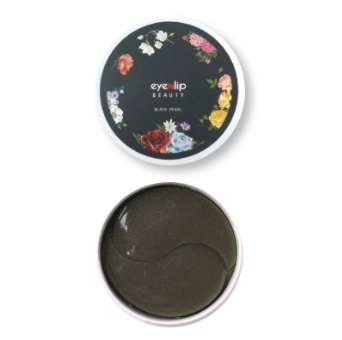 Патчи гидрогелевые с черным жемчугом Eyenlip Black Pearl Hydrogel Eye Patch