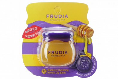 Увлажняющий бальзам для губ с черникой медом Frudia Blueberry Hydrating Honey Lip Balm