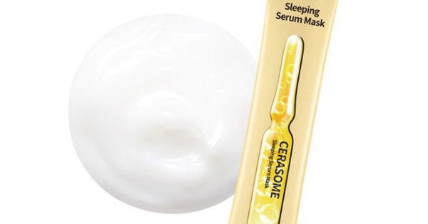 Ночная сыворотка-маска с керасомами Just Gogo Cerasome Sleeping Serum Mask 
