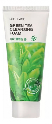 Пенка очищающая с экстрактом зеленого чая Lebelage Green Tea Cleansing Foam