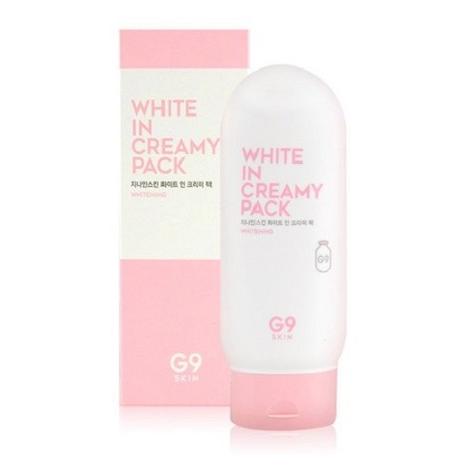Маска для лица и тела осветляющая G9Skin White In Creamy Pack