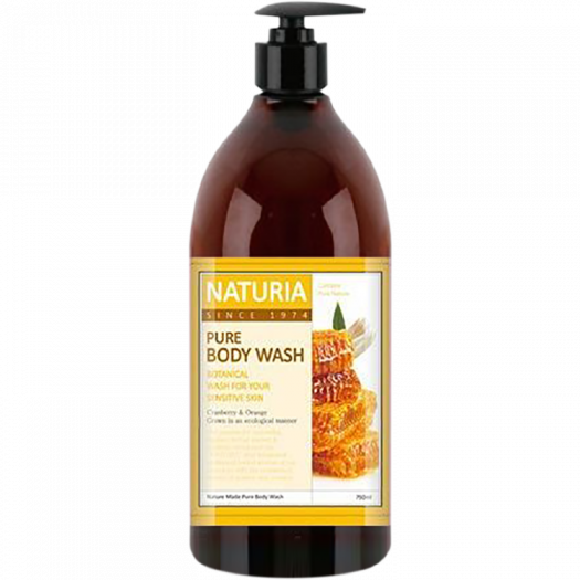  Гель для душа с медом и лилией Naturia Pure Body Wash Honey & White Lily 