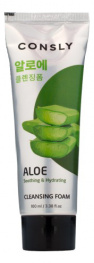 Пенка успокаивающая c алоэ Consly Aloe Vera Soothing Creamy Cleansing Foam