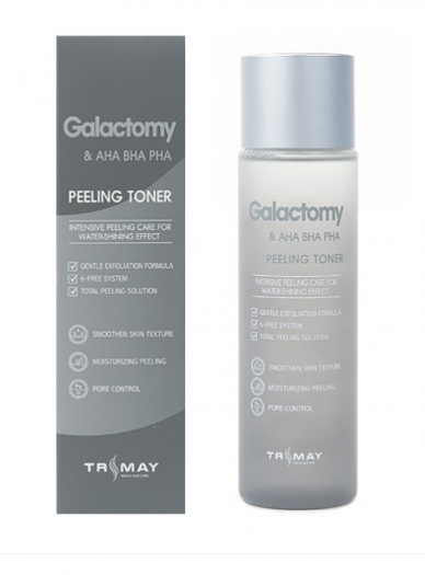 Тонер Trimay Galactomy & AHA-BHA-PHA Peeling Toner