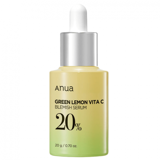 Сыворотка осветляющая для лица с цитрусовыми экстрактами | ANUA Green Lemon Vitamin C Blemish Serum 