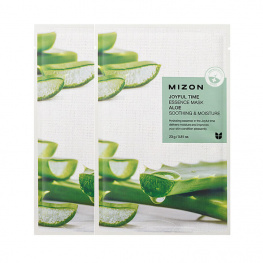 Тканевая маска с экстрактом сока алоэ Mizon Joyful Time Essence Mask Aloe