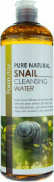 Очищающая вода с муцином улитки FarmStay Pure Natural Snail Cleansing Water