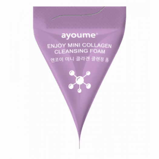 Ayoume Mini Пенка Enjoy Mini Collagen Cleansing Foam 3g