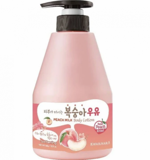 Лосьон для тела Welcos Kwailnara Peach Milk Body Lotion 