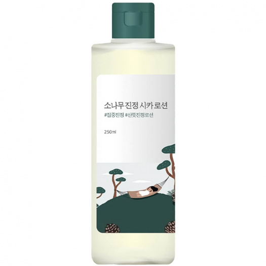 Лосьон с экстрактами сосны и центеллы для проблемной кожи | Round Lab Pine Calming Cica Lotion 250ml