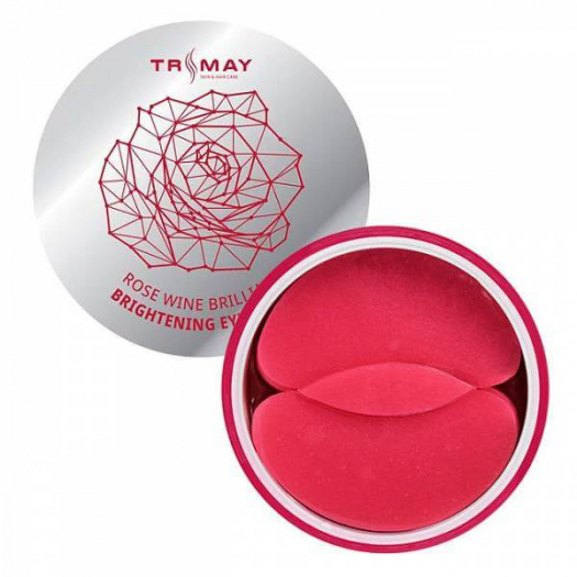 Патчи для глаз с розой и вином Trimay Rose Wine Brilliant Brightening Eye Patch