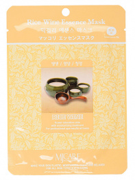 Маска тканевая макколе Mijin Essence Makgeolli Essence Mask