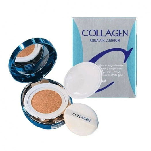 Кушон тональный увлажняющий с коллагеном Enough Collagen Aqua Air Cushion #13