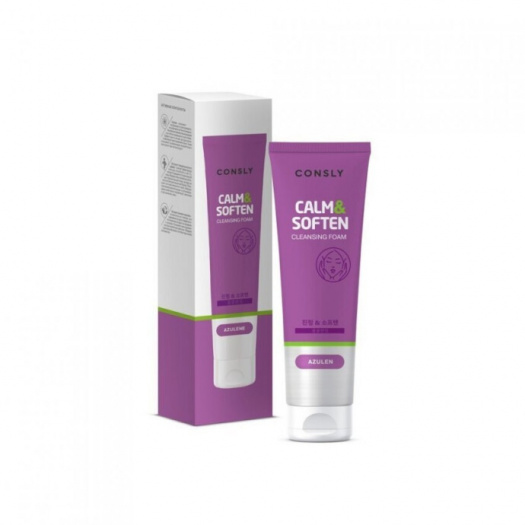 Пенка с азуленом Consly Azulene Cleansing Foam Calm&Soften