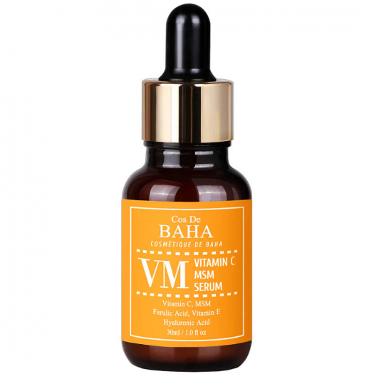 Сыворотка для лица осветляющая ВИТАМИН С VM Cos De Baha Vitamin C MSM Serum, 30 мл