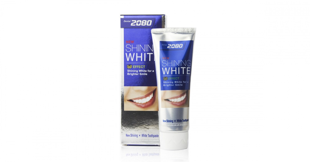 Зубная паста для сияющей белизны 3D Aekyung 2080 New Shining White Toothpaste