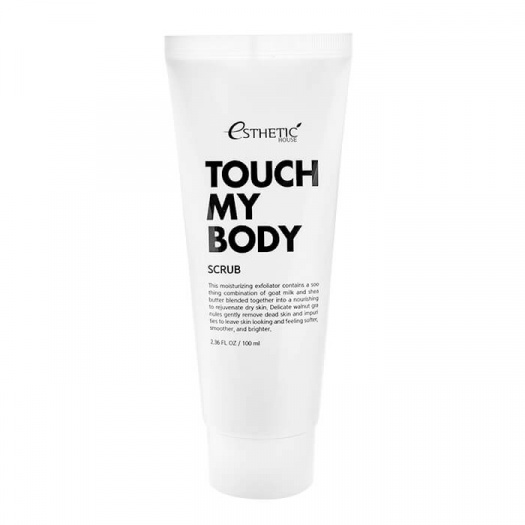 Скраб для тела с козьим молоком Esthetic House Touch My Body Goat Milk Body Scrub