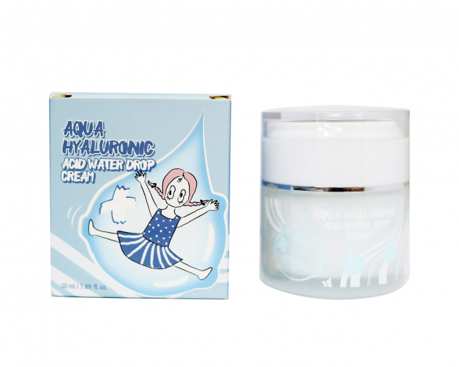 Крем для лица увлажняющий с гиалуроном Elizavecca Aqua Hyaluronic Acid Water Drop