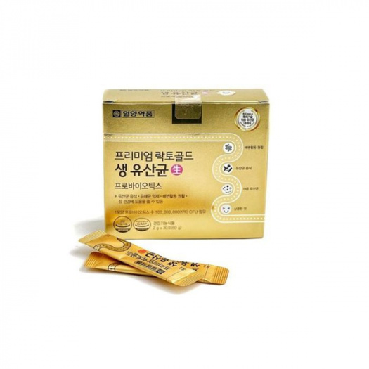 БАД ILYang Лактобактерии в порошке для корректировки веса Premium Lactogold Live Lactobacillus P
