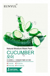 Маска тканевая с экстрактом огурца Eunyul Natural Moisture Mask Pack Cucumber