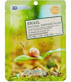 Тканевая маска FoodaHolic 3D Mask Sheet Snail 