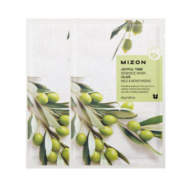 Тканевая маска с экстрактом оливы Mizon Joyful Time Essence Mask Olive