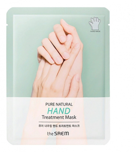 Маска для рук The Saem Pure Natural Hand Treatment Mask 8g*2