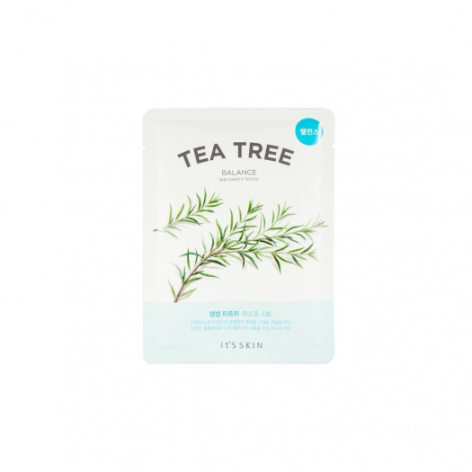 Тканевая маска противовоспалительная с чайным деревом It's Skin The Fresh Tea Tree Mask Sheet