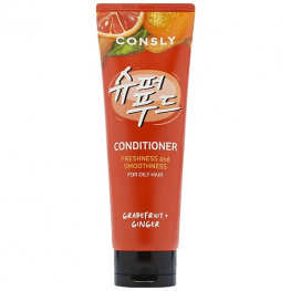 Кондиционер с грейпфрутом и имбирем Consly Grapefruit&Ginger Conditioner for Freshness&Smoothness