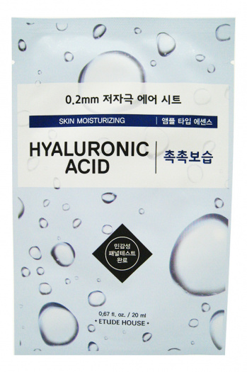 Тканевая маска c гиалуроновой кислотой Etude House Therapy Air Mask Hyaluronic Acid Moisturizing