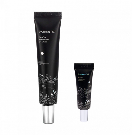 Крем для кожи вокруг глаз омолаживающий | Pyunkang Yul Black Tea Time Reverse Eye Cream 9ml