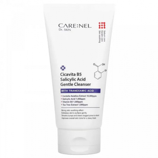 CRN Cicavita Пенка для лица с экстрактом центеллы азиатской и В5 CARENEL Cicavita B5 Salicylic AcidGentle Cleanser