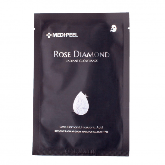 MEDI-PEEL Rose Diamond Radiant Glow Mask (25ml) Маска для сияния кожи с бриллиантовой крошкой