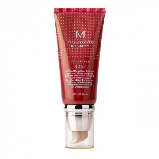 Тональный крем Missha M Perfect Cover BB Cream SPF42/PA+++ No.23/Natural Beige