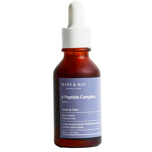 Сыворотка антивозрастная с пептидным комплексом | Mary&May 6 Peptide Complex Serum 30ml