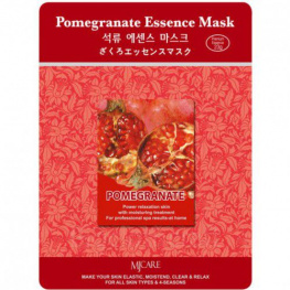 Маска тканевая гранат Mijin Essence Pomegranate Essence Mask