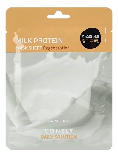 Тканевая маска с молочными протеинами Consly Daily Solution Milk Protein Mask Sheet