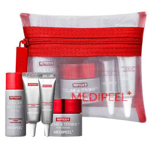 MEDI-PEEL Peptide 9 Volume Bio Tox Trial Kit (20ml+10ml+10g+4ml) Лифтинг-набор миниатюр
