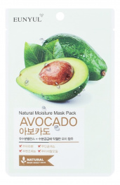 Маска тканевая с экстрактом авокадо Eunyul Natural Moisture Mask Pack Avocado