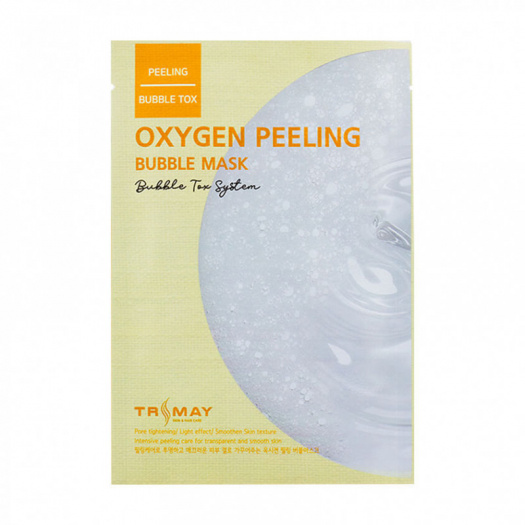 Тканевая кислородная маска для лица Trimay Oxygen Peeling Bubble Mask