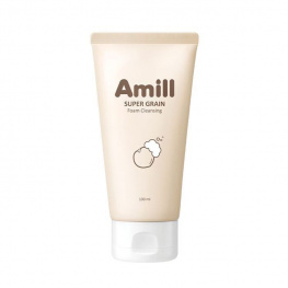 Пенка очищающая с зерновыми экстрактами Amill Super Grain Foam Cleansing