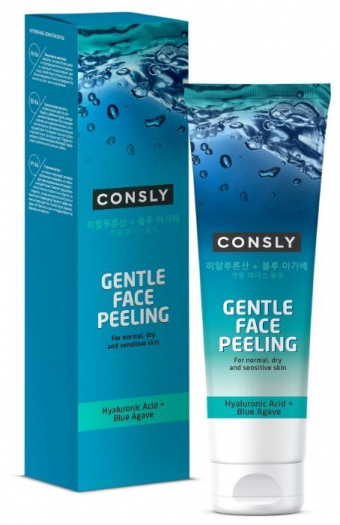 Пилинг-гель для деликатного очищения Consly Gentle Face Peeling with Hyaluronic Acid and Agave