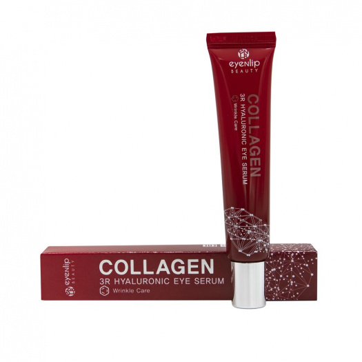Сыворотка с коллагеном для кожи вокруг глаз Eyenlip Collagen 3R Hyaluronic Eye Serum