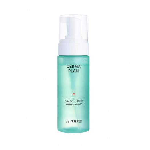 СМ Derma Plan Пенка-мусс для умывания Derma Plan Green Bubble Foam Cleanser 150мл
