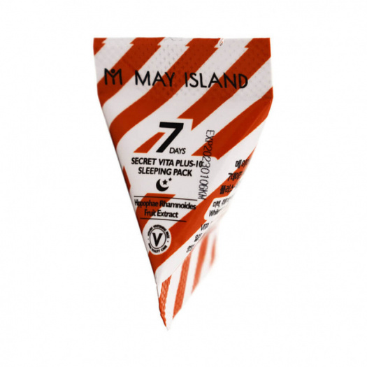Ночная маска для лица с витаминами May Island 7 Days Secret Vita Plus-10 Sleeping Pack 