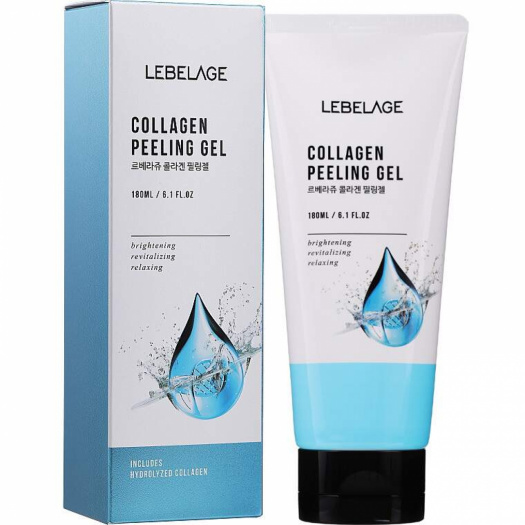 Отшелушивающий гель с коллагеном Lebelage Collagen Peeling Gel