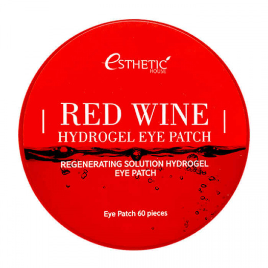 Гидрогелевые патчи с красным вином Esthetic House Red Wine Hydrogel EyePatch