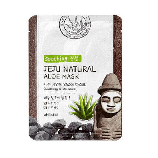 Тканевая маска Welcos Kwailnara Jeju Nature's Aloe Mask