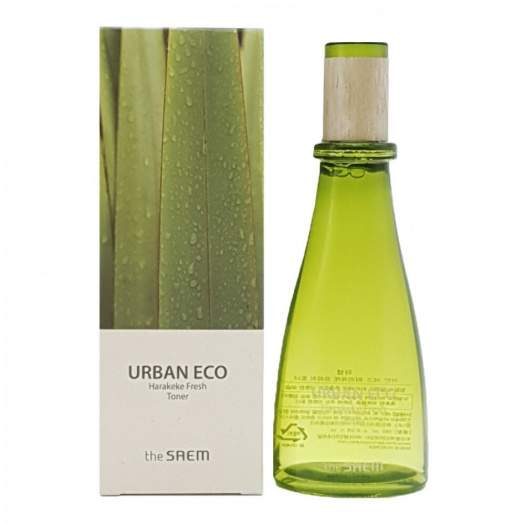 Тонер с экстрактом новозеландского льна The Saem Urban Eco Harakeke Fresh Toner